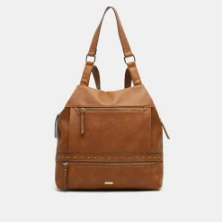 Misako Mochila antirrobo con detalles metálicos