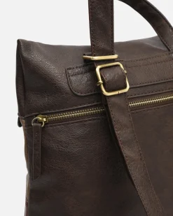 Misako Mochila antirrobo con estampado patchwork