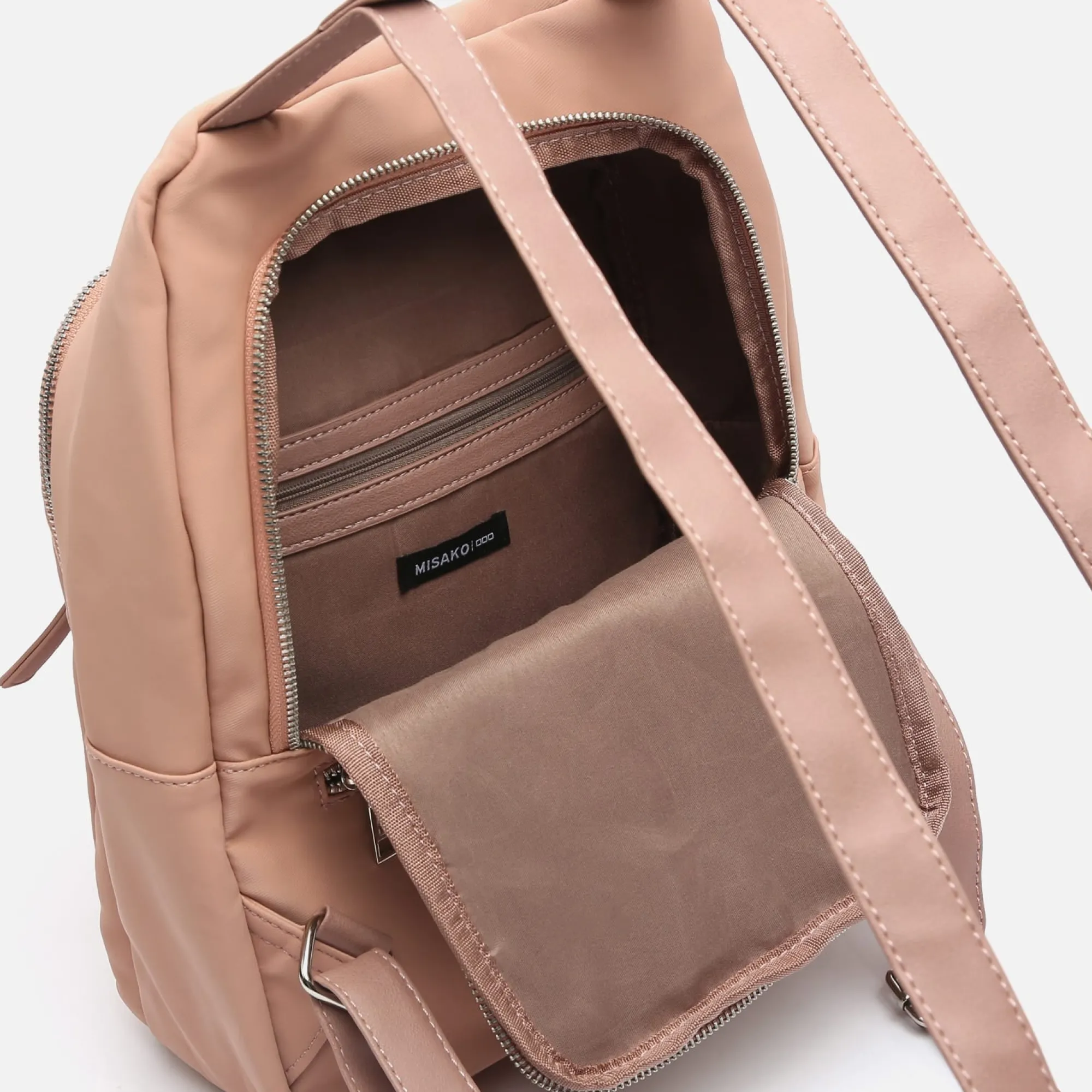 Misako Mochila antirrobo de nylon