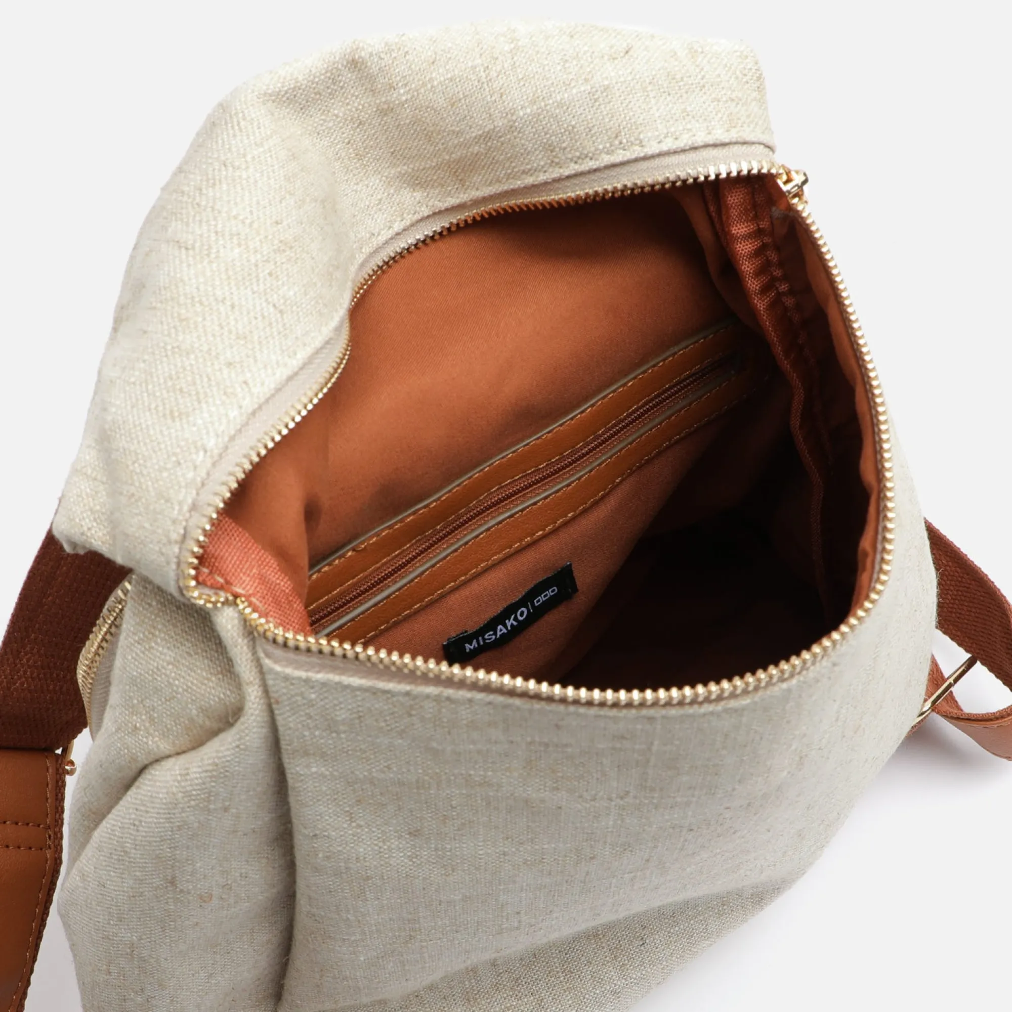 Misako Mochila antirrobo de tela