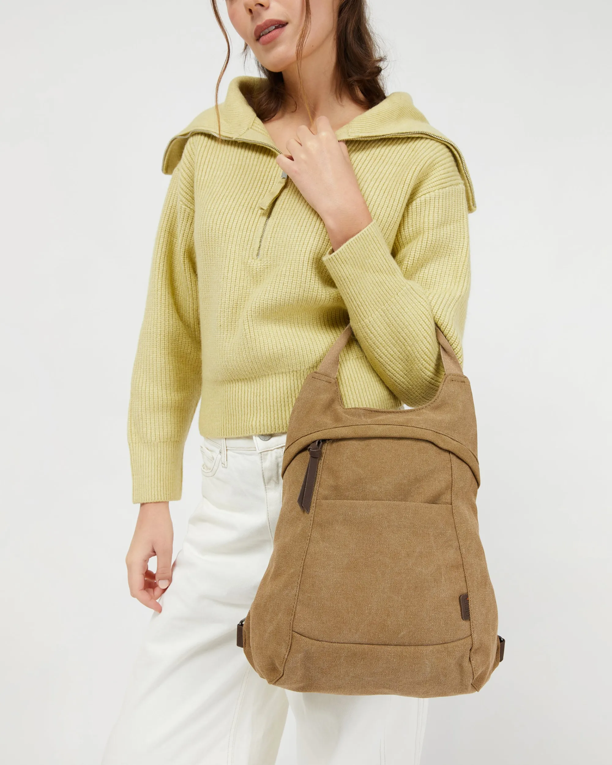 Misako Mochila antirrobo de tela