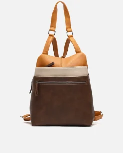 Misako Mochila antirrobo tricolor