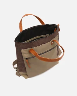 Misako Mochila con asa de mano