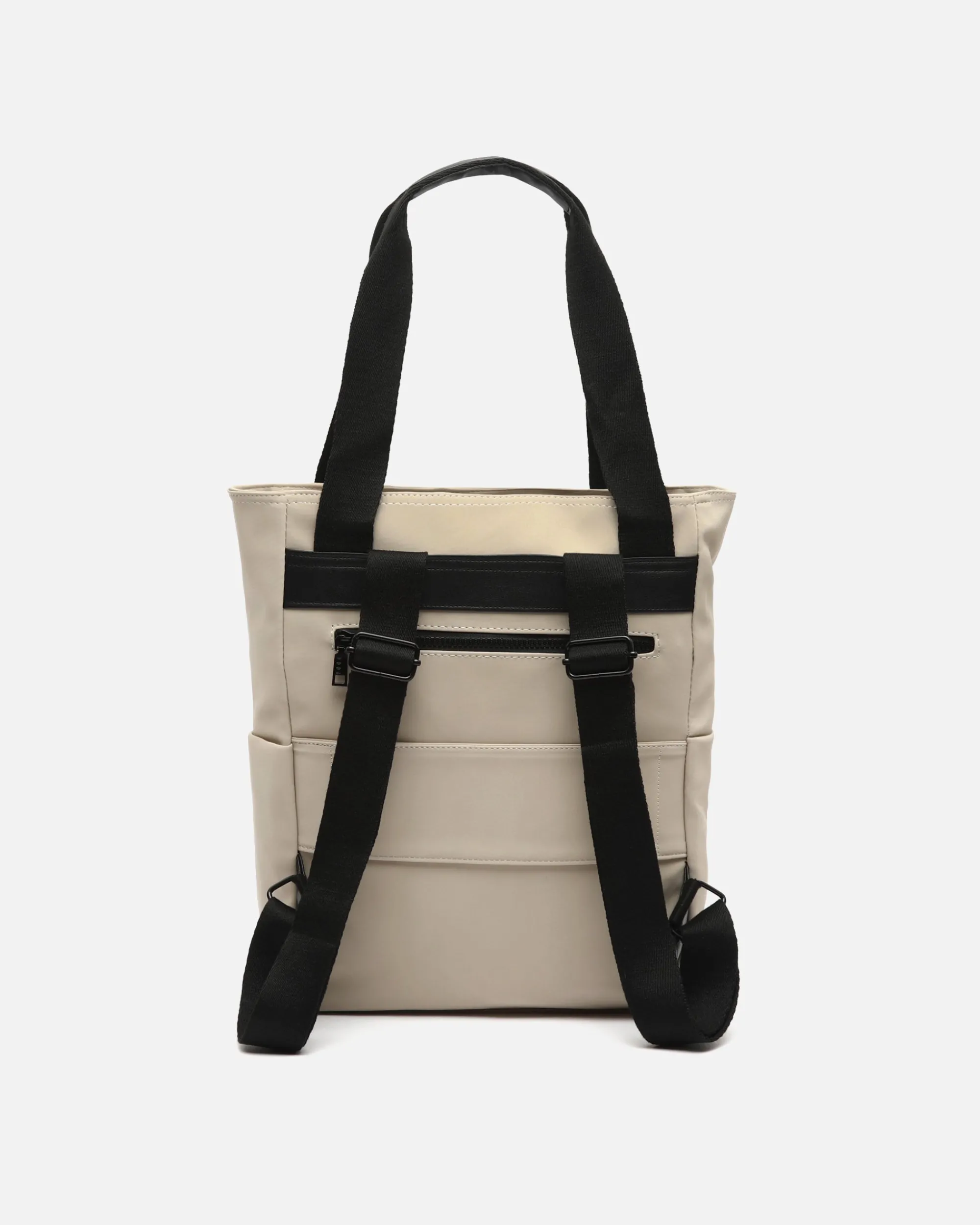 Misako Mochila grande en nylon con bolsillo para portátil (14") y asa de hombro