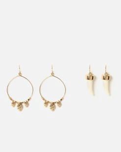 Misako Pack de pendientes de aro