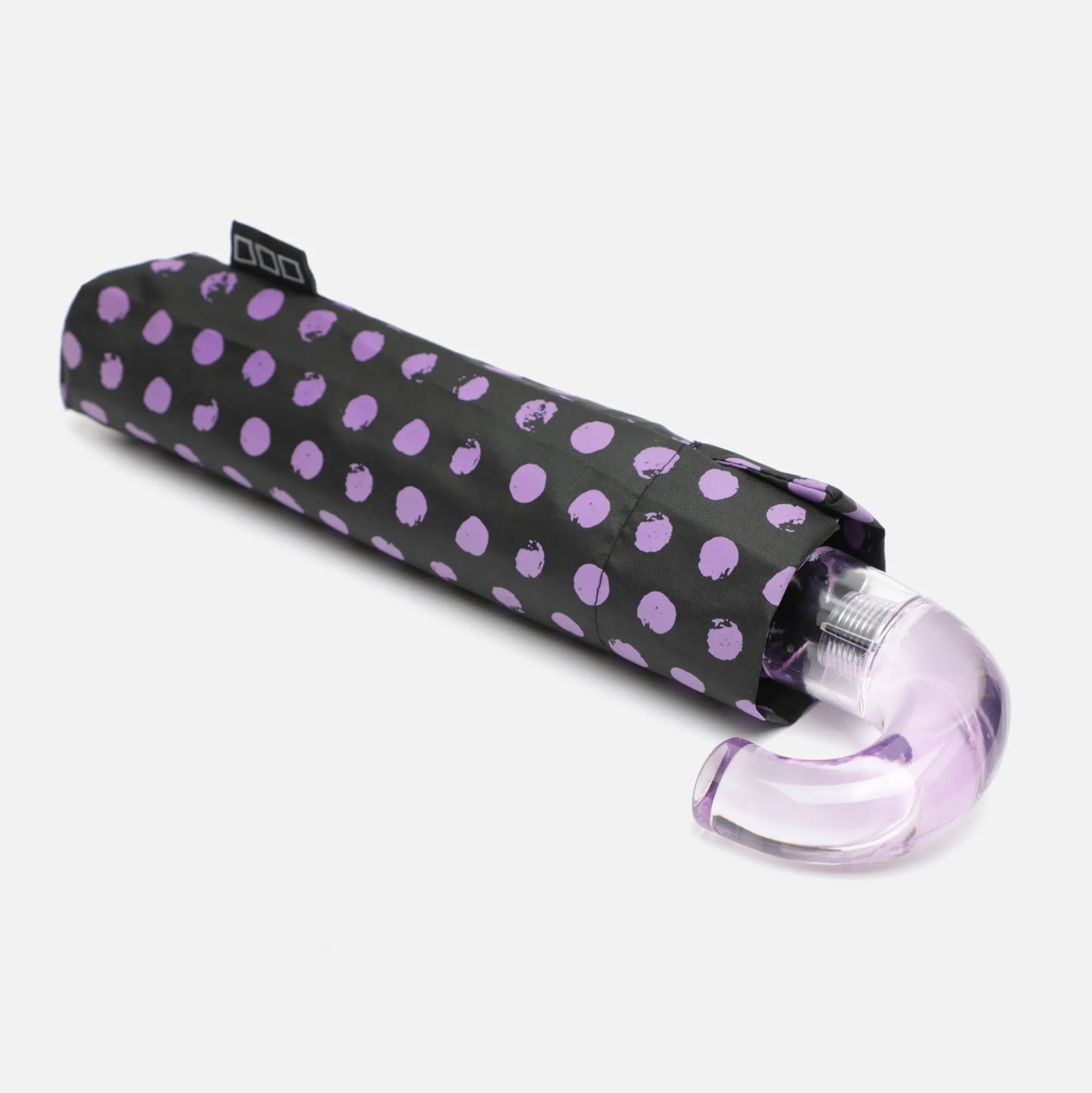 Misako Paraguas plegable estampado de puntos