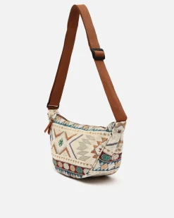 Misako Riñonera con estampado jacquard